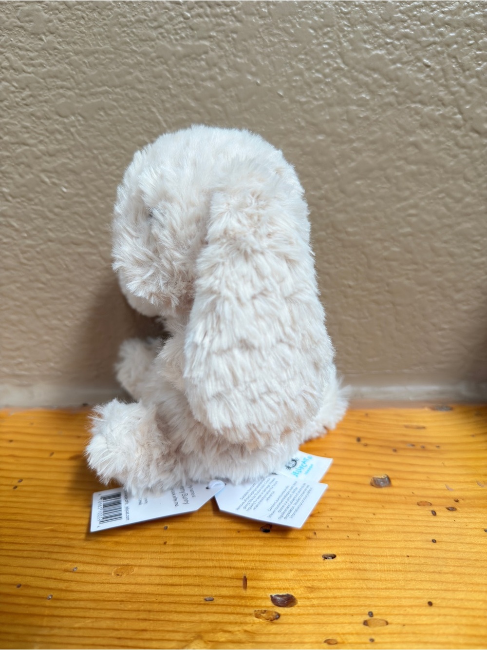 Jellycat Yummy Bunny Beige Cream Plush With Tags - Picture 5 of 5